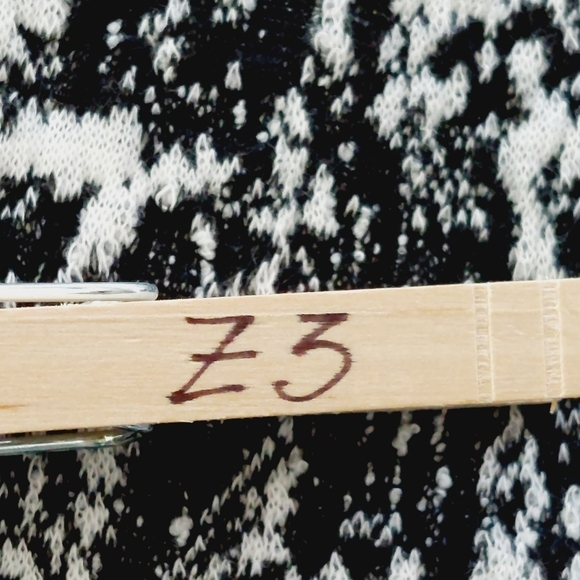 Ann Taylor Loft Black and White Open Front Coat Knit Noise Cardigan Z3 - Picture 7 of 7